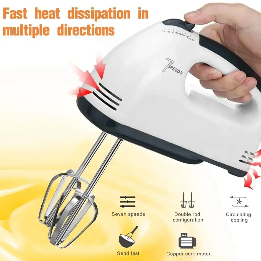 7-speed Hand Mixer with circulation Coling