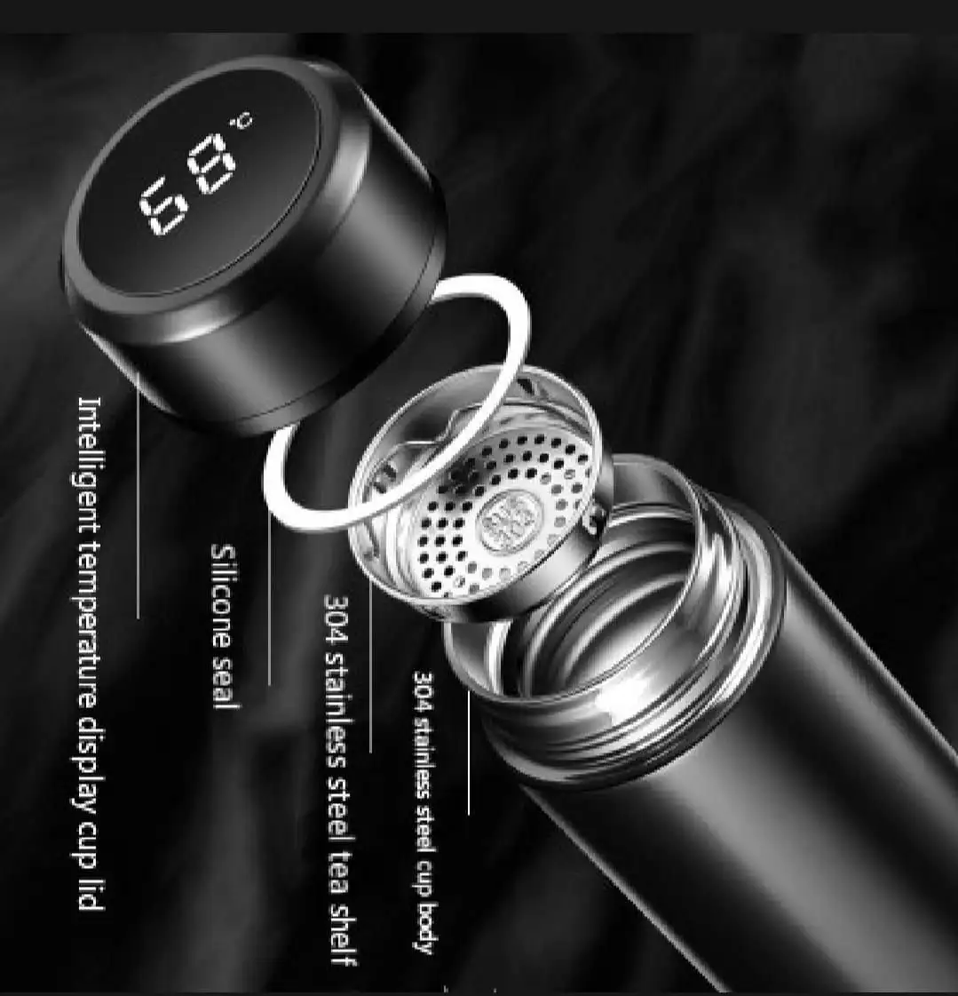 Insulated Multicolor Water Bottle 500ml stainless steel..