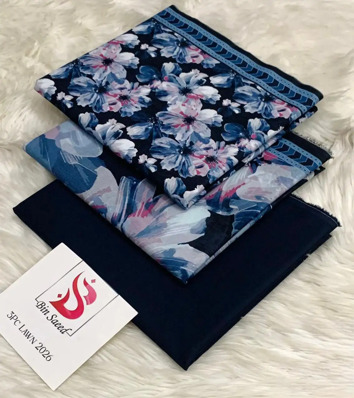 100% ORIGINAL* *_LAWN_* *Shirt* Digital Printed Lawn *Trouser* Digital Printed / Dyed Plai