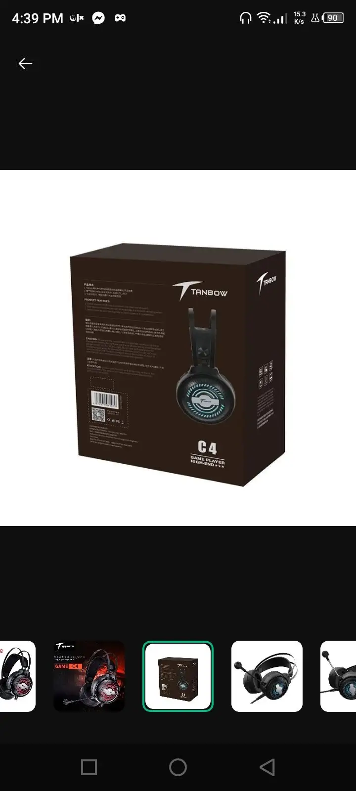 RGB Gaming Headset with Mic – 7.1 Surround Sound Noise Cancelling Headphones for PC & Lapt