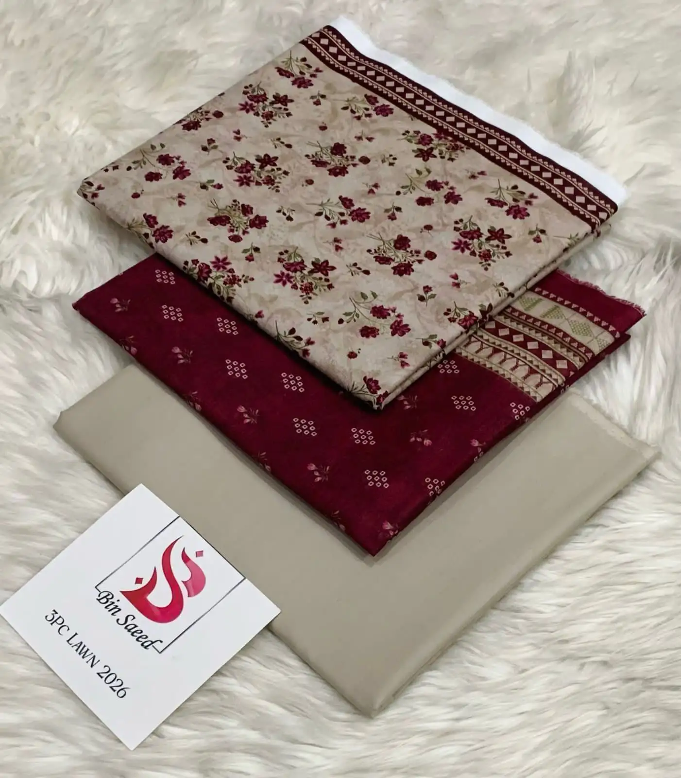 100% ORIGINAL* *_LAWN_* *Shirt* Digital Printed Lawn *Trouser* Digital Printed / Dyed Plai