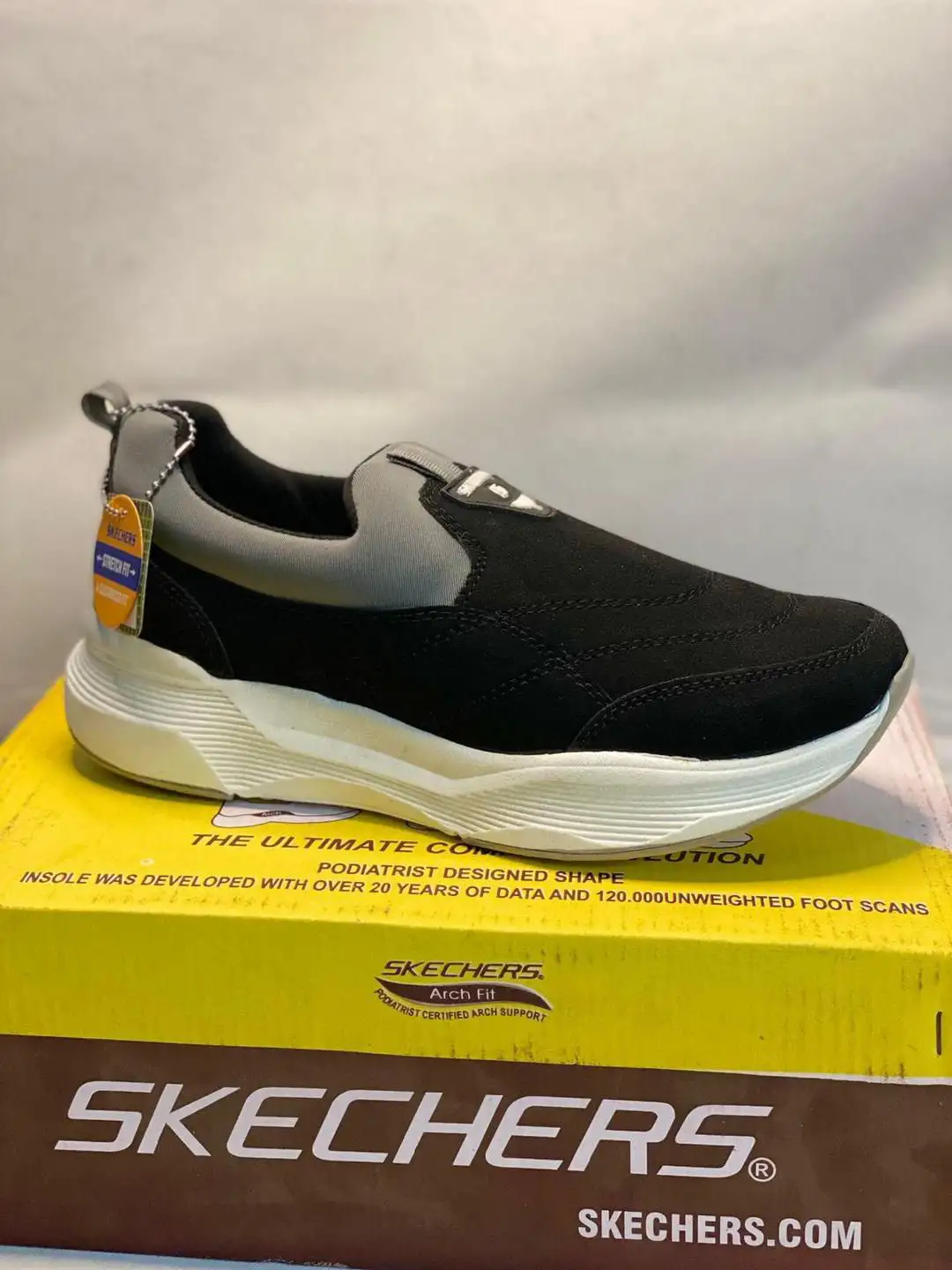 *Product Name*: Men’s Black Skechers Stretch Fit EVA Casual Shoes