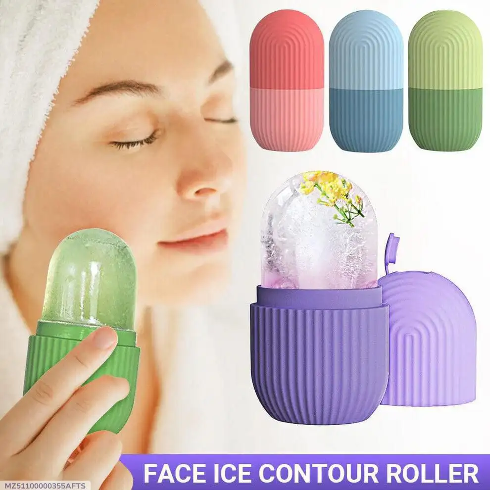 Face ice contour Roller silicone