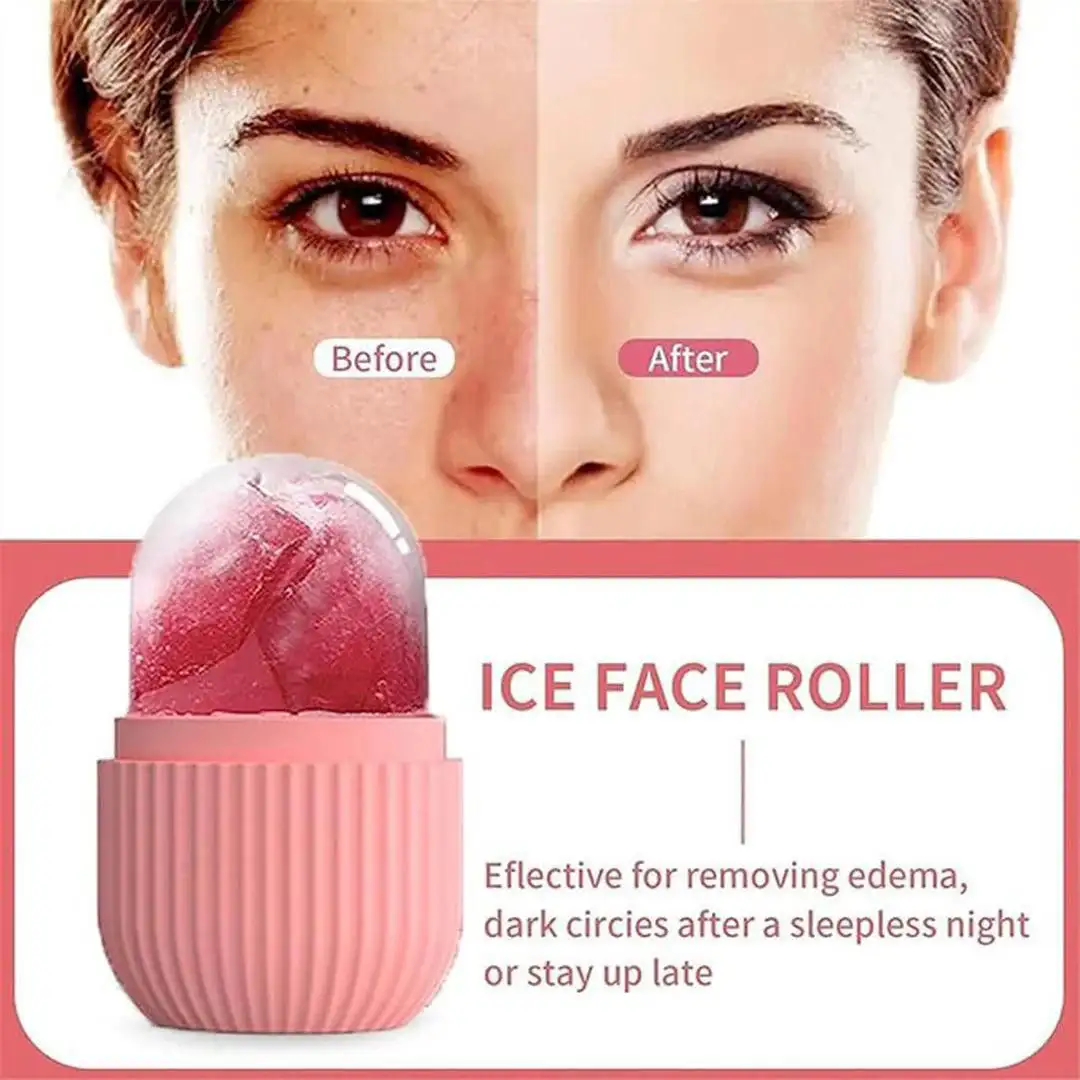 Face ice contour Roller silicone
