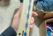 4 Port VGA Splitter – 1 Input to 4 Output Display (HD Video Distribution)