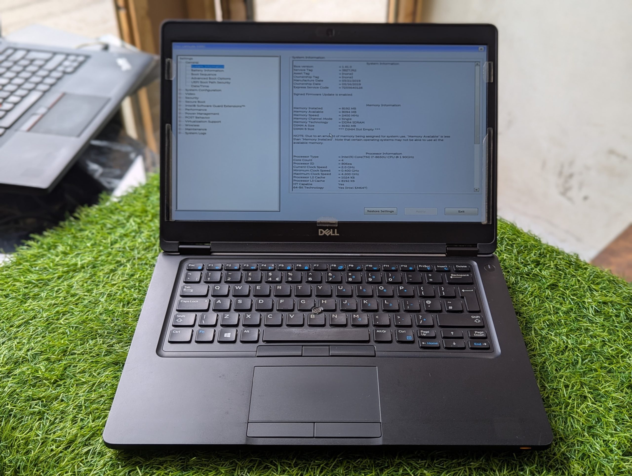 Dell Latitude 5490 Core i7 8th Gen | 8GB RAM | 256GB NVMe SSD | Backlit