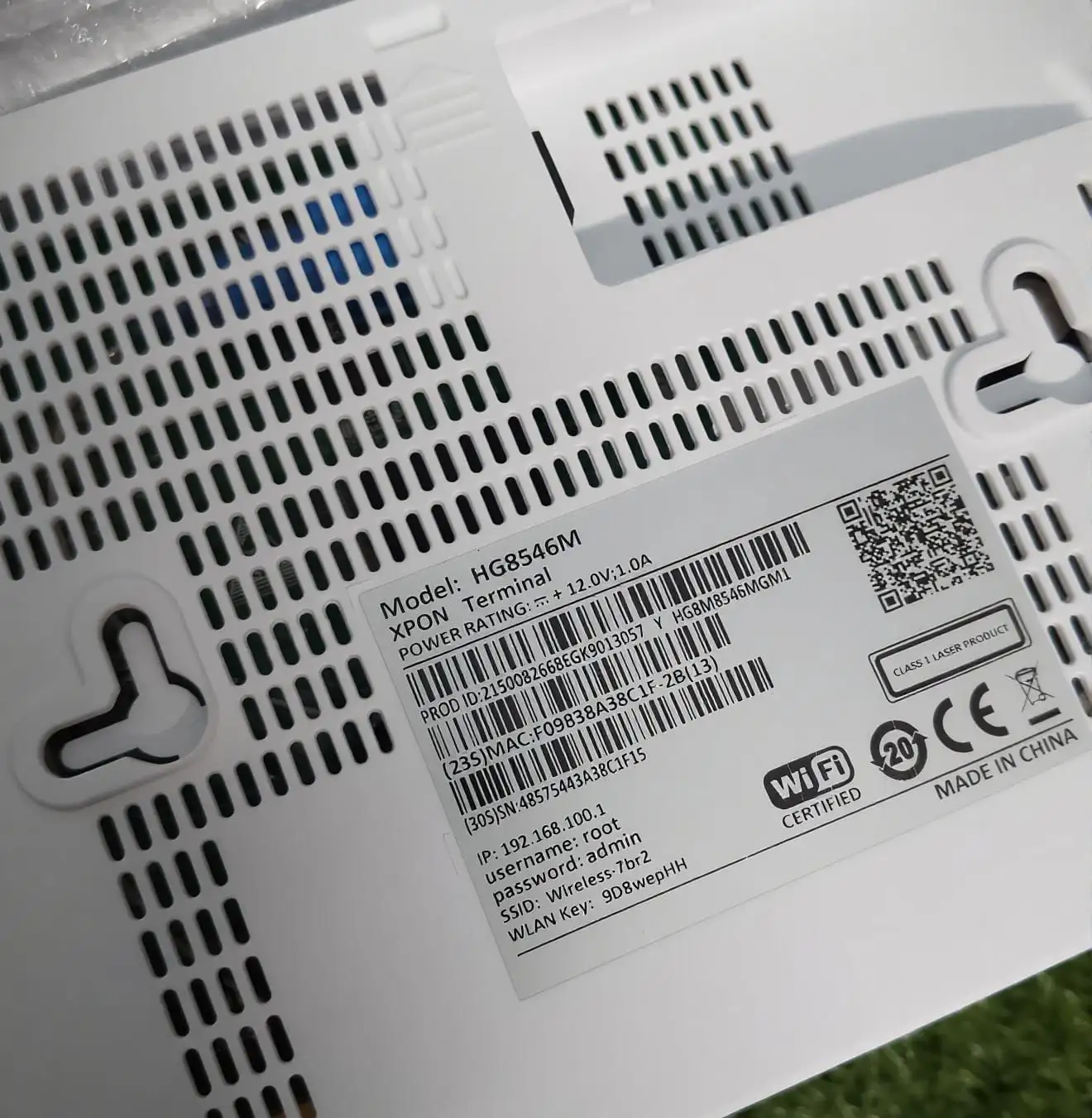 Huawei 8546M XPON Fiber WiFi Ruoter