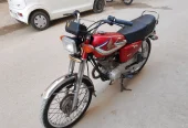 Honda CG 125 (Hyderabad number)
