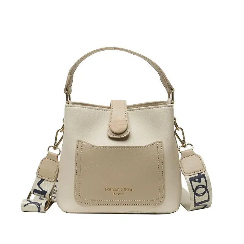 Women Cross body Bag off-white khaki Large Capacity Stylish