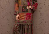 3pc women unstiched printed Suit