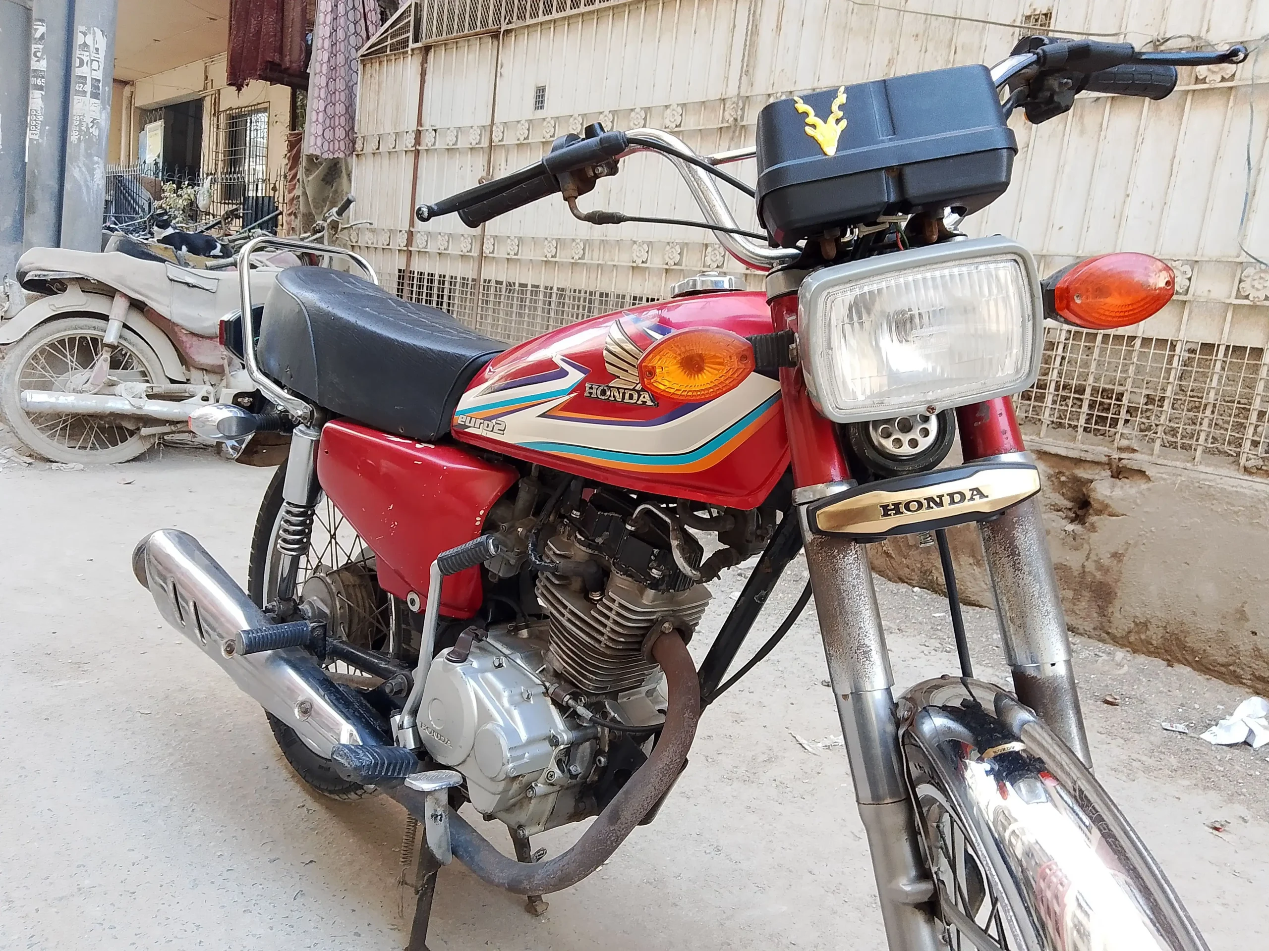 Honda CG 125 (Hyderabad number)