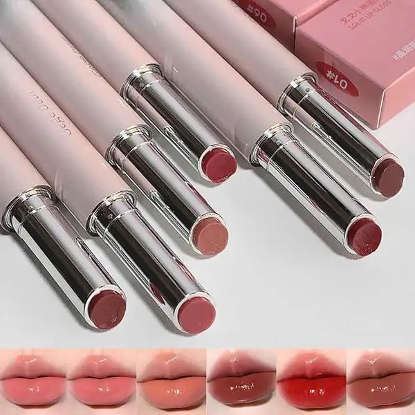 High pigment Lipstick set 2 pcs Red pink Shade.