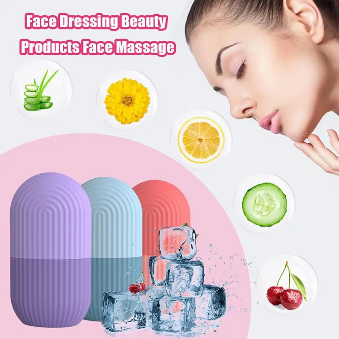 Face ice contour Roller silicone