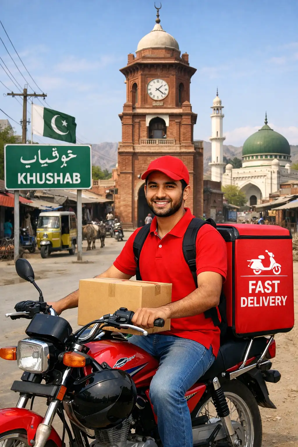 Dilivery Man give All dilivery service That’s you needs