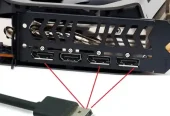 Dell Displayport Monitor Cable DP to DP Male