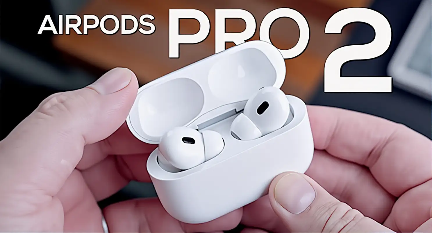 AirPods Pro 2nd Generation White Color with MagSafe Charging Case – Active Noise Cancellat