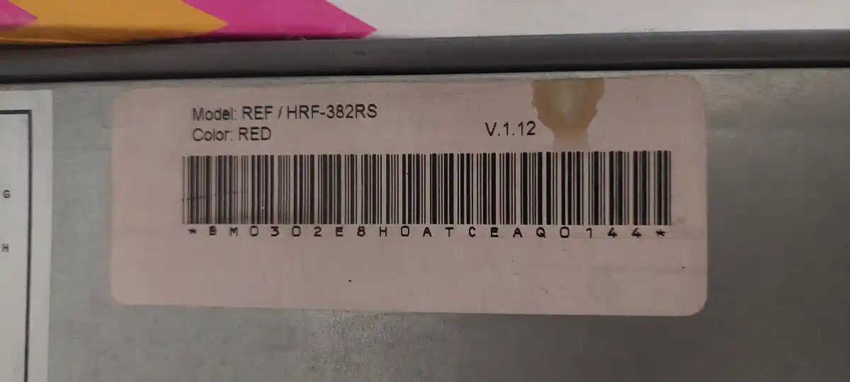 Haier HRF-382RS Refrigerator (Red Color)