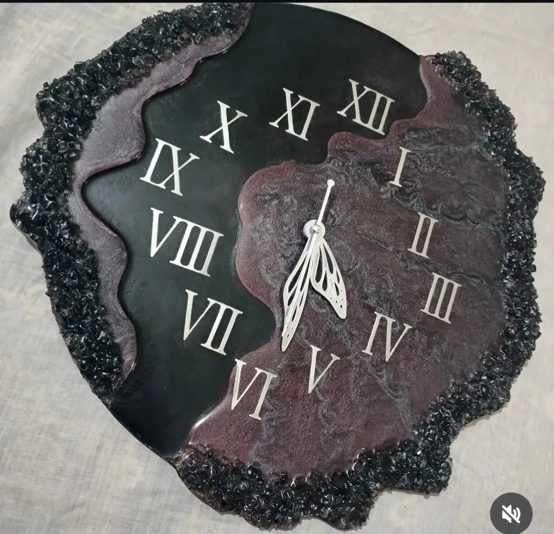 Luxury wallClock you can customize on your demand😇