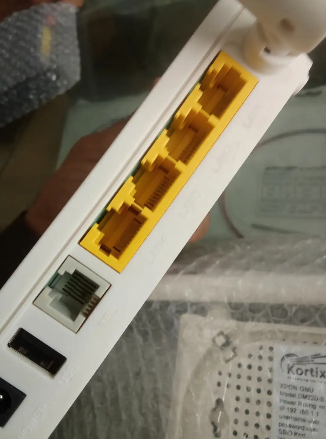 Huawei Fiber optic 8546M XPON WiFi Router