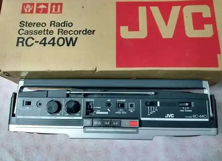 👌JVC RC-440 Boombox radio 📻 Cassette