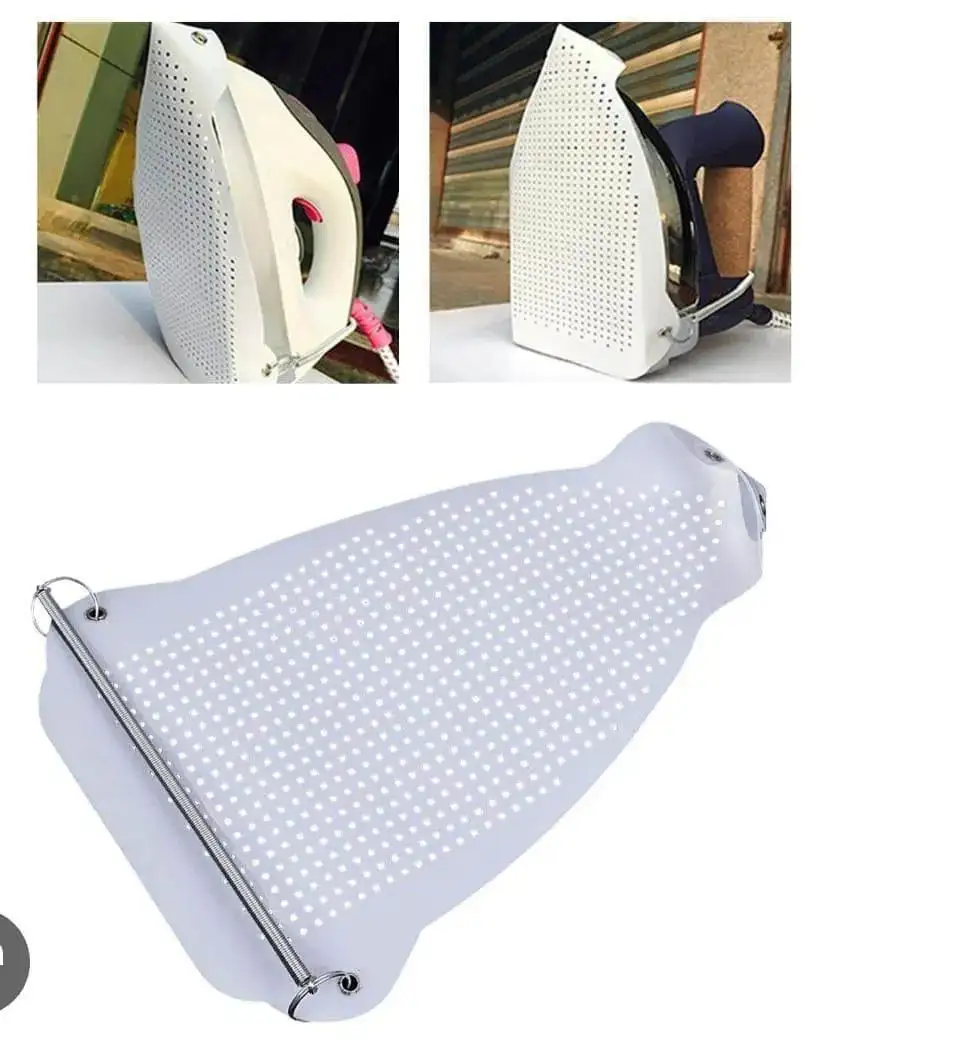 Heat proof Tefion iron Cover White 23-15.5cm