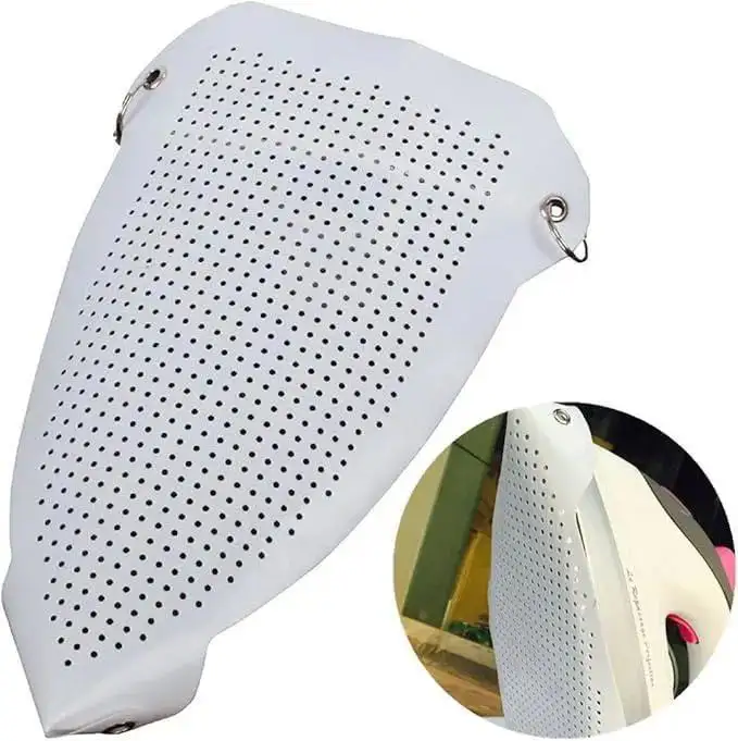 Heat proof Tefion iron Cover White 23-15.5cm