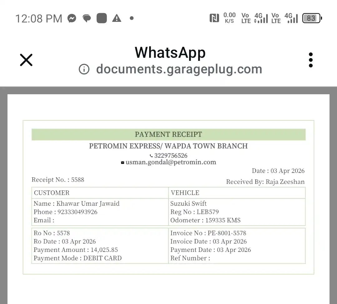 SUZUKI SWIFT DX ( Model 2011 ) – 1.3 CC (0333-0493926)