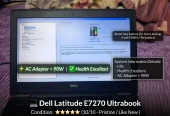 💻 Dell Latitude E7270 Ultrabook | 16GB RAM | 512GB M2 SSD 🚀