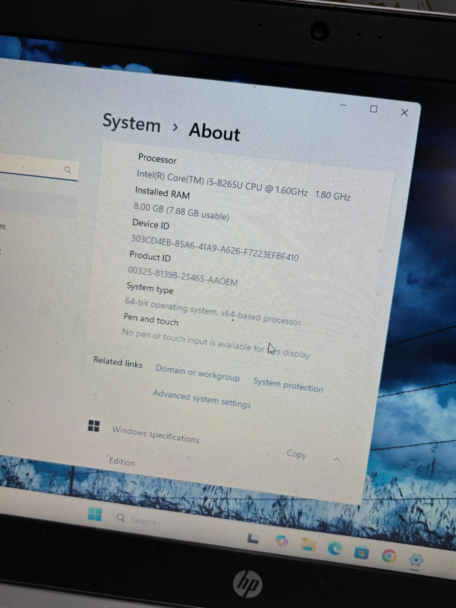 HP ProBook 440 G6 – Fast & Reliable | Core i5 8th Gen | SSD