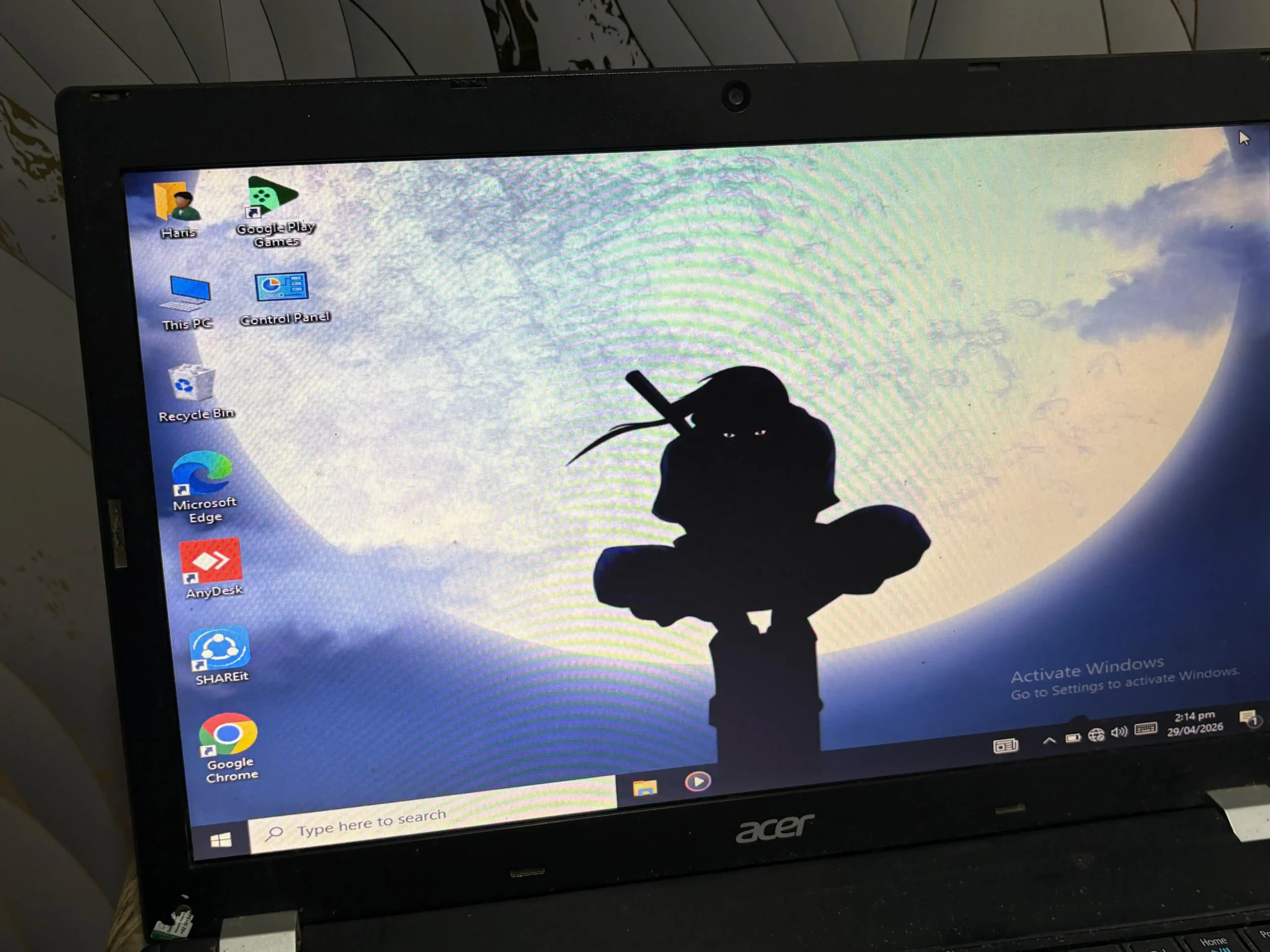 Acer Intel Core i3 Gen 2 4GB RAM 256GB ROM