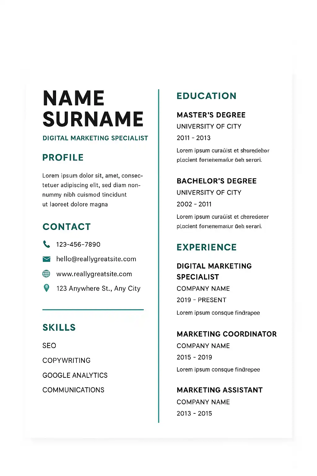 “Get Hired Faster with Professional CV | Resume Design for Students & Freshers