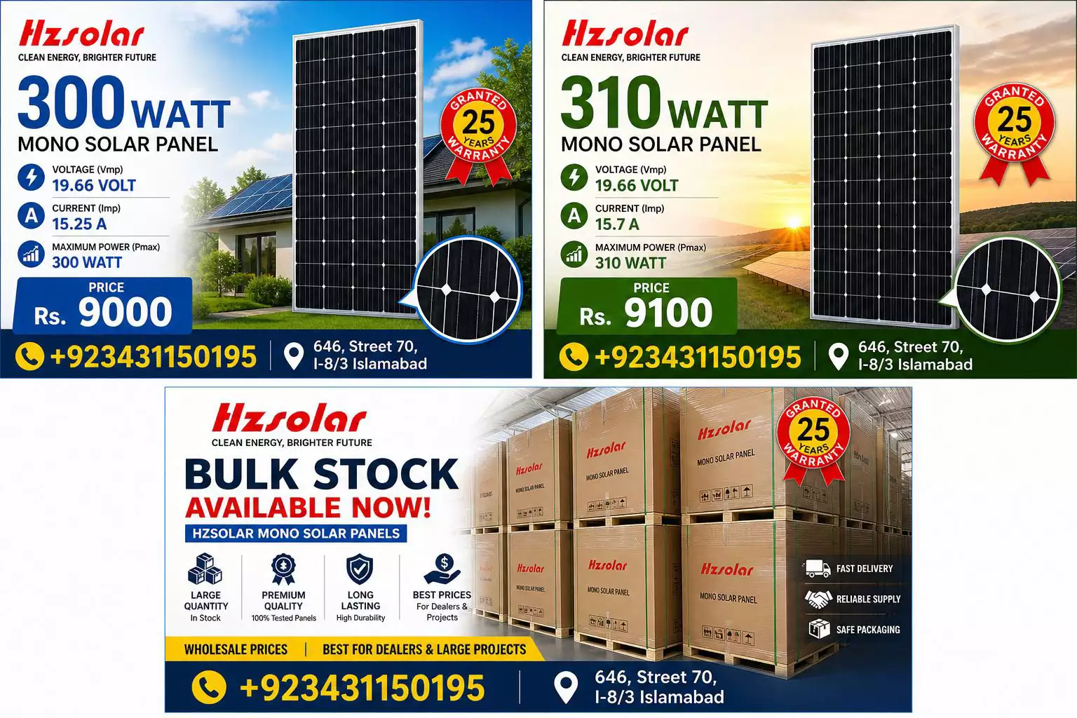Solar Panels and Inverters