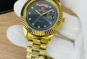 Reward Original Men’s Watch | Day Date Working | Stainless Steel Chain | Water Resistant |