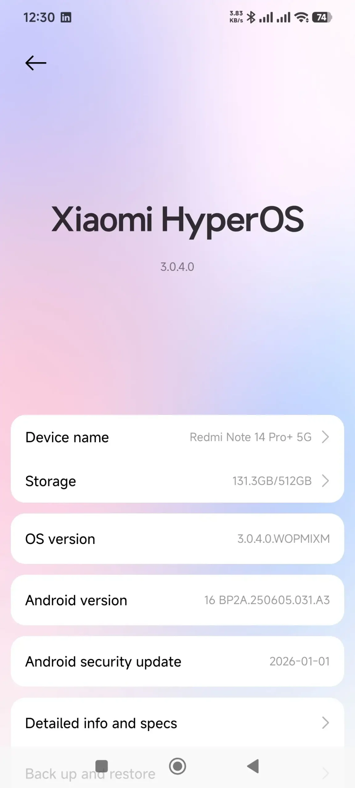 Xiaomi Redmi Note 14 Pro Plus