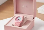 Pink Analog Watch for Women cute dial