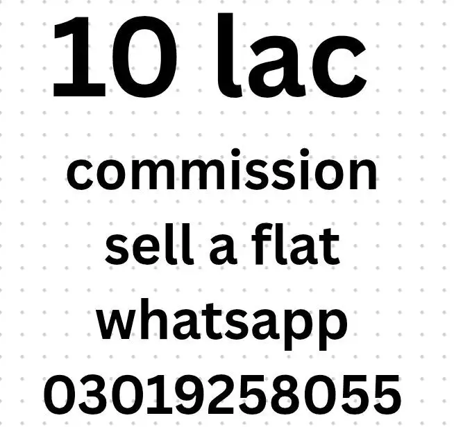 Gulshan iqbal 3 room flat on installment with possession