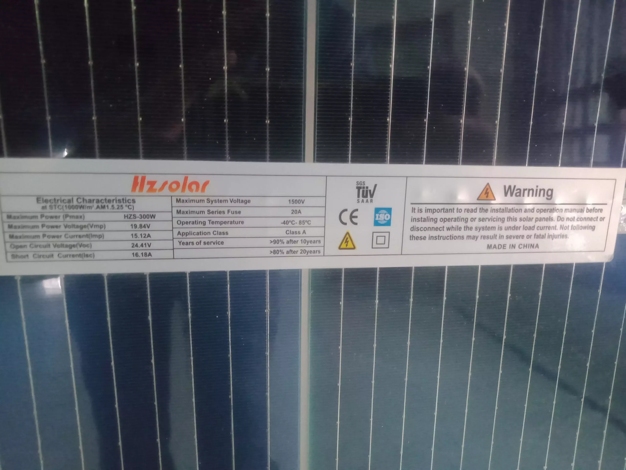 Solar Panels and Inverters
