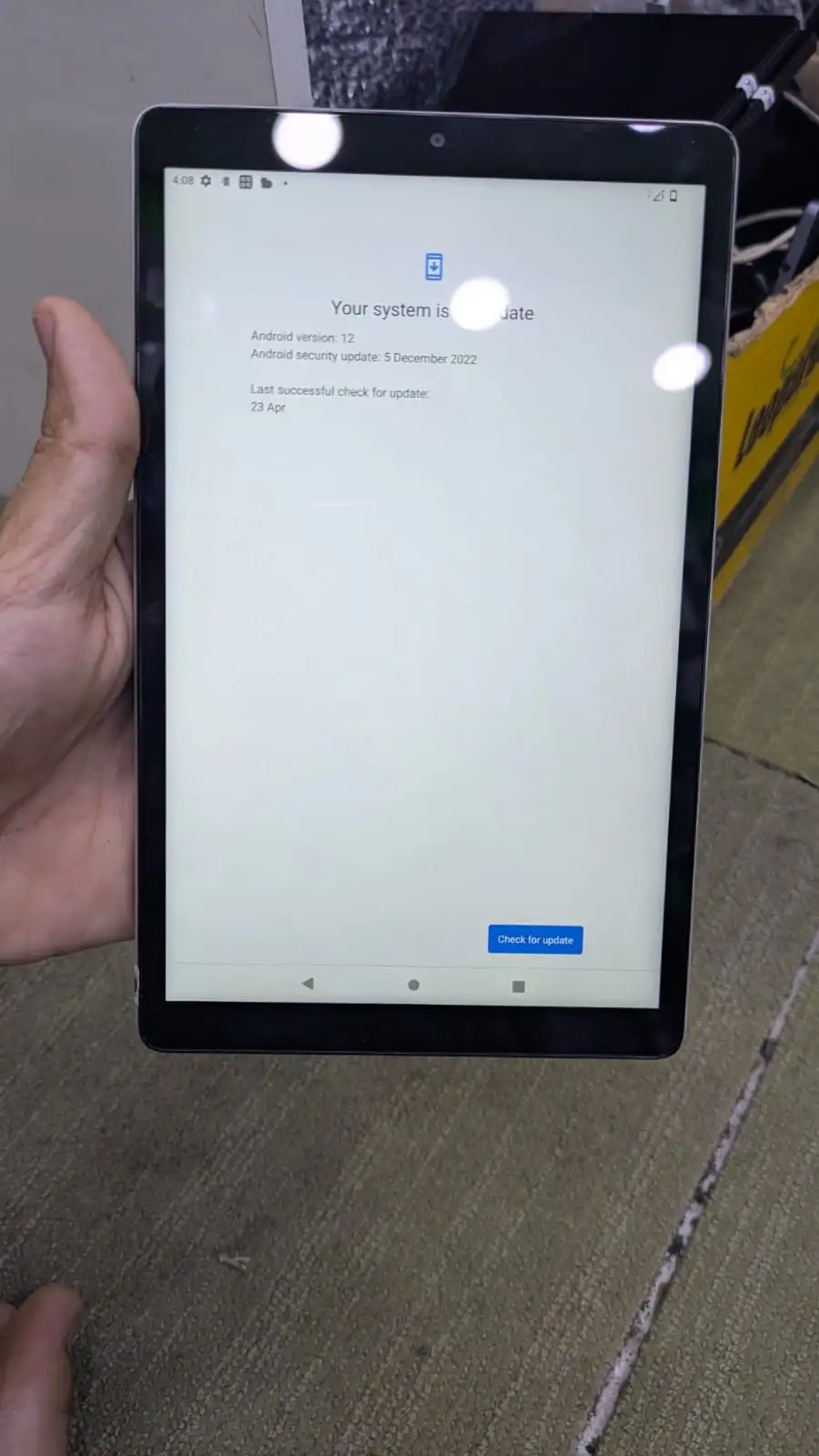 Docomo D Tab (D-42A) 8″ Tablet 4GB RAM 64GB Storage 5000mAh Long Battery