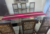 Pure sheesham chinoti wood 8 seater dining table