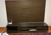 Dressing table/ book case/ media unit wall