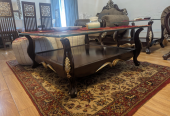 Pure sheesham wood chinoti sofa 3 tables