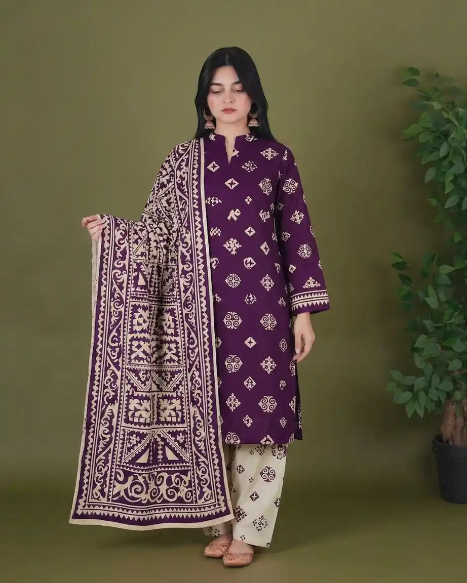Emerald Grace Pure Lawn Suit