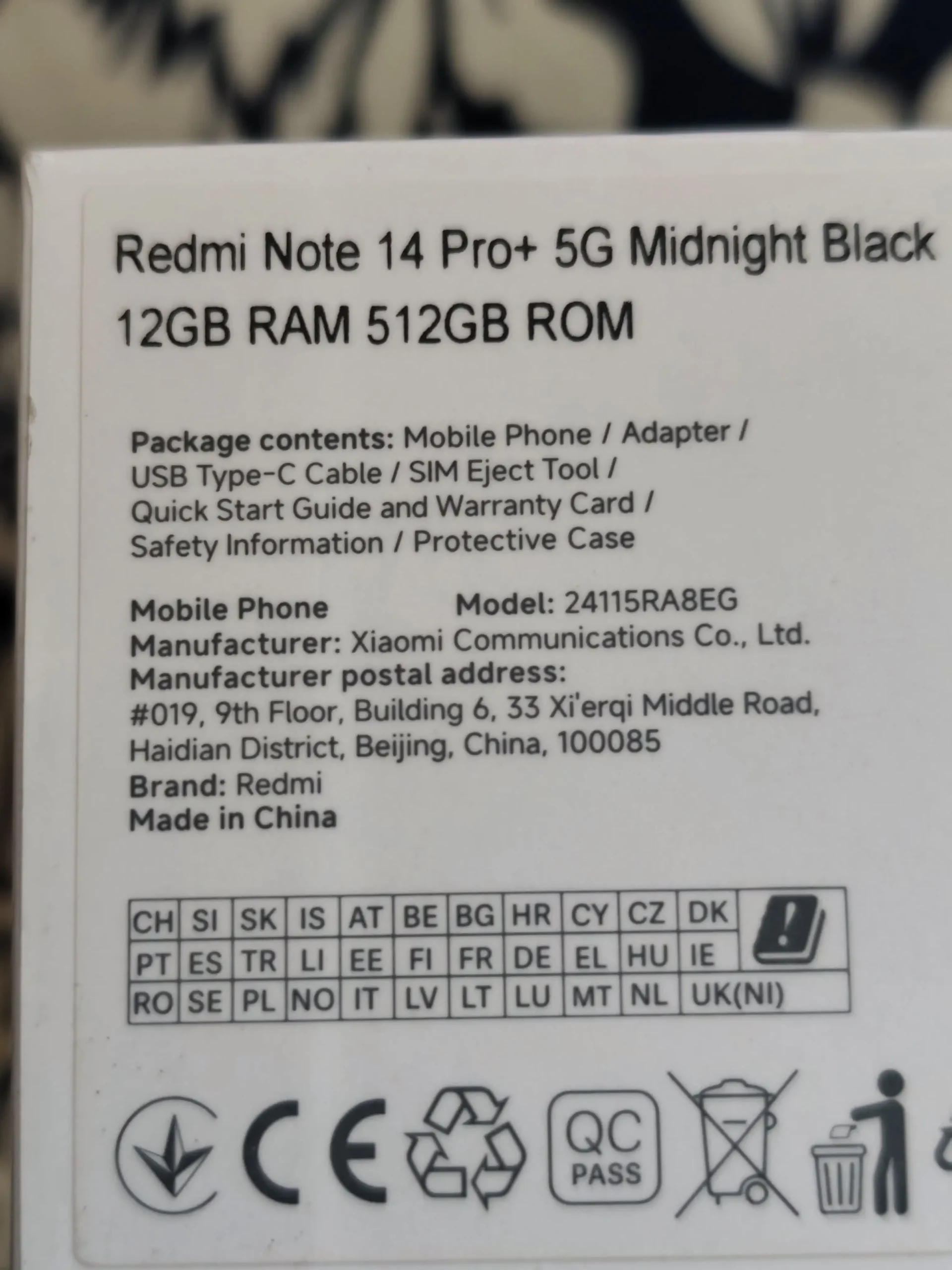 Xiaomi Redmi Note 14 Pro Plus