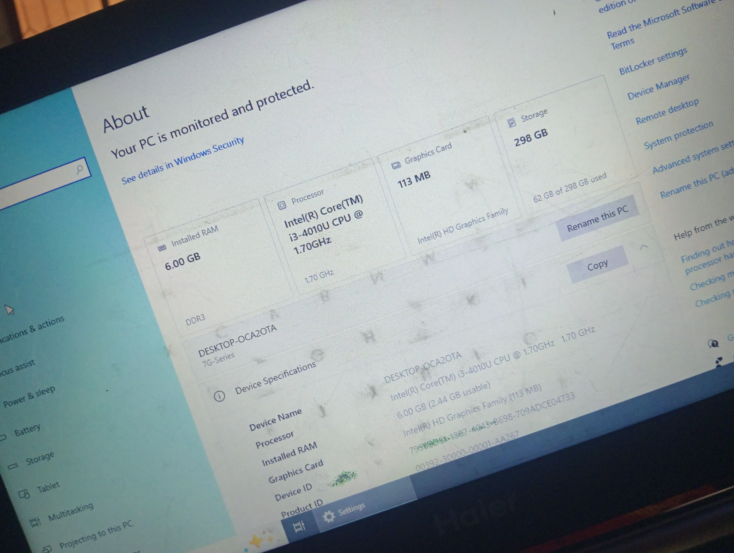 Haier Laptop