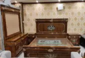 Double bed set, sheesham wood bed set,king size bed set, furniture