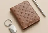 Lv wallet in original cow lether