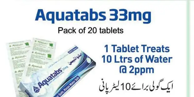 Keep your water clean with aquatabs water purification tablets