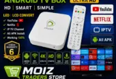 Android Tv box 4K HD Smart simple LED LCD convert