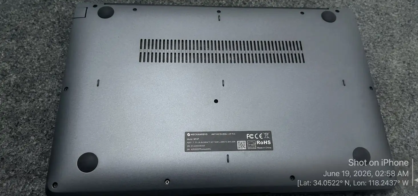 Mechrovo on box pack laptop