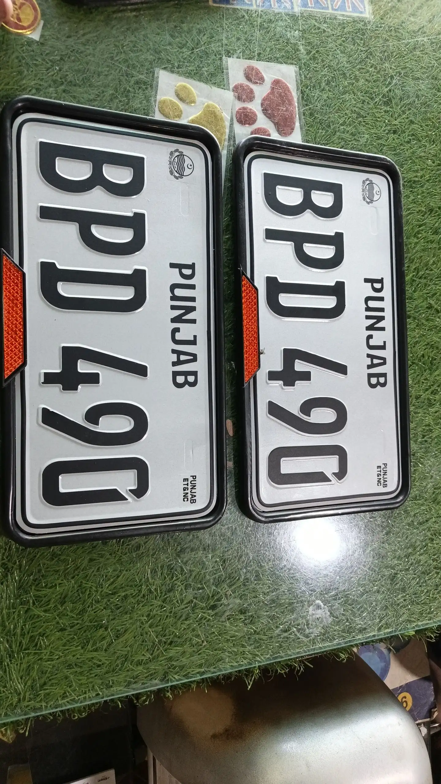 Car & Bike Embossed Replica Number Plate